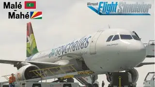 Epic Journey: Male to Mahe - Thrilling RNAV 13 Approach into Seychelles