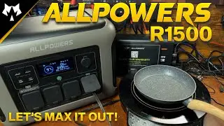 GREAT DEAL! - Allpowers R1500 Portable Power Station 1800w Solar Generator