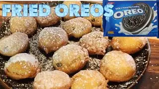 How to Make DEEP FRIED OREO COOKIES