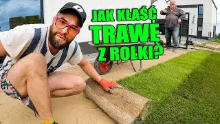 JAK UKŁADAMY TRAWĘ Z ROLKI? 120m2 trawnika w kilka godzin. Piękny efekt.