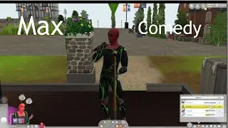 How to max out the comedy skill - Sims 4 - I wonder