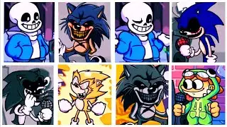 Friday Night Funkin VS Amphibro, Boyfriend, Girlfriend, Sonic.Exe. FNF mod. Sing in 🎶