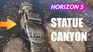 STATUE DU CANYON FORZA HORIZON 5 EMPLACEMENT LOCATION CANYON STATUE FH5