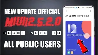 Xiaomi MIUI Global 12.5.2.0.RKGMIXM ! REDMI NOTE 10 ! Tips and Tricks info