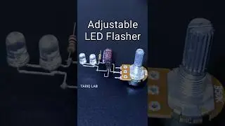 Adjustable LED Flasher Circuit