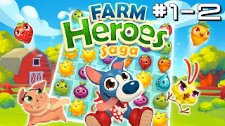 Farm Heroes Saga - Android Gameplay Level 1 & 2