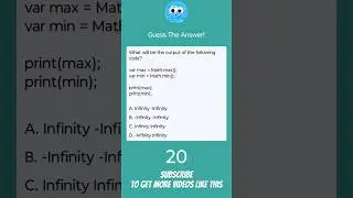 Guess The Answer! #5 #javascript #react #programming #coding #test #mcq #logical #guessing #guess