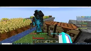 (long) minecraft skyblock episode with my couisin