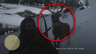 I almost made friends with a deer in Red Dead 2