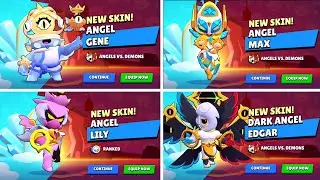 All Upcoming Angel Skins (Brawl Stars)