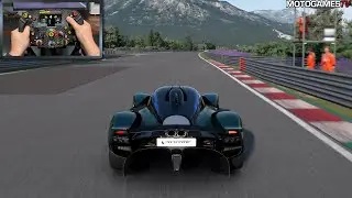 Gran Turismo 7 - 2021 Aston Martin Valkyrie | Thrustmaster SF1000 Gameplay [PS5]
