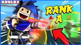 CONSEGUI O RANK A NO SUPER POWER FIGHTING SIMULATOR!! - ROBLOX