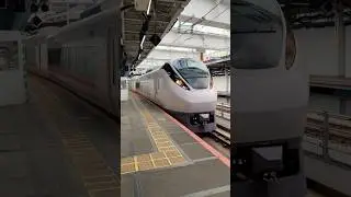 Shinagawa, Japan - Hitachi #3 departs #jreast #trains