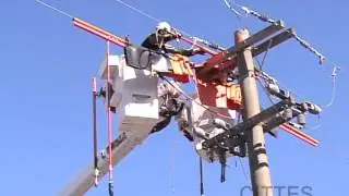 Adecuación de puente utilizando by pass rígido - 13,2 kV. (Trabajos con Tensión)