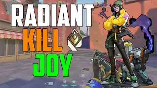 How To Play KillJoy IN RADIANT RANK