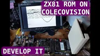 ZX81 ROM on a ColecoVision Computer