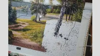 Тропинка через лес - отшив схемы Химеры