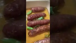 Sausage with beer,🍻