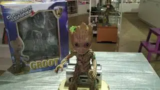 Обзор Фигурки Грут с бумбоксом: Стражи Галактики (Groot: Guardians of the Galaxy) 25 см.