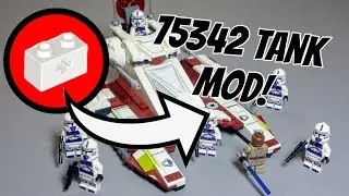 Republic Fighter Tank Mod! 75342 Upgrade!