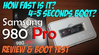 Boot Times of the SAMSUNG 980 PRO NVMe PCIe 4.0 SSD? | Review & Benchmark