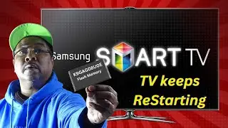 Micro Soldering. How to replace Nand Flash IC on Samsung TV that keeps re-starting by itself.