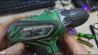 Очень простой ремонт Шуруповёрта Hitachi DS 100AL 10 .5v