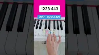 SNAP - Rosa Linn (Piano Tutorial) 