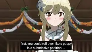 Genshin Impact [funny moment scene Parody Anime Kanojo ga Flag wo Oraretara]