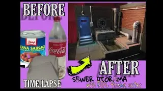 DIY SEWER DIORAMA with REAL FLOWING WATER made from SCRAPS! for Marvel,DC ,TMNT figures| How to make