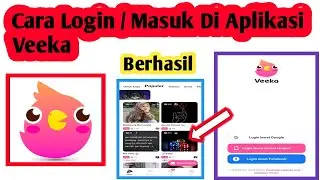 Cara Login Aplikasi Veeka | Cara Masuk Aplikasi Veeka