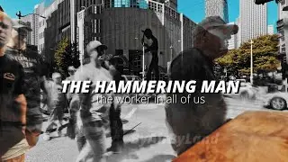 The Hammering Man sculpture timelapse in downtown Seattle.