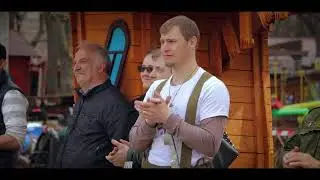 Казаки в парке 
