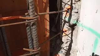 Veterans concrete,...epoxy dowels @ pilaster structural connection