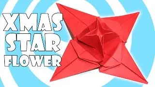 DIY: Origami Christmas Star Flower Tutorial (Origamite)