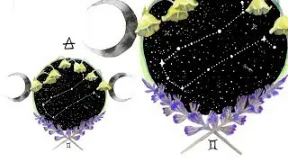 Gemini Watercolor