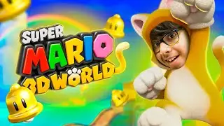 ELE ESTÁ DE VOLTA!!! Gameplay de Super Mario 3d world #2 (Vlog Play Ep 61)