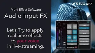 Audio Input FX Introduction - Multi Effect Software
