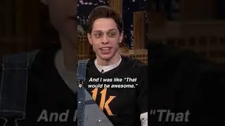 Pete Davidson at a dinner with the Kardashians