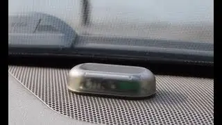 Solar powered alarm simulator from aliexpress