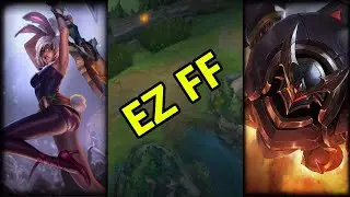 RIVEN TOP CUZ BATTLE BUNNY SKIN | League of Legends Gameplay and Funny Moments