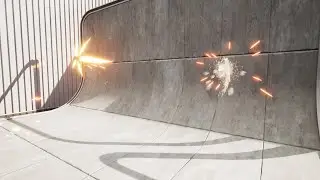 Dynamic Bullet Impact - Unreal Engine
