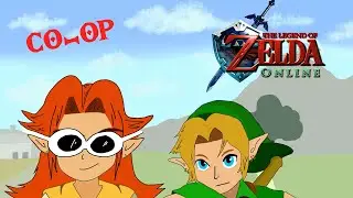 Ocarina Of Time Online Co-Op! Teaching My Son How To Play Zelda