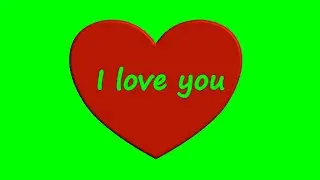 💓💓Heart Spinning 💓💓Motions green screen effects - chroma key - animations - Effects - Video HD 1080
