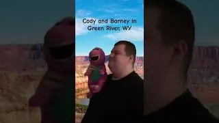 Cody and Barney In Green River, Wyoming