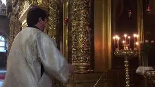 Протодиакон Николай  Платонов  Преображение 2017 г