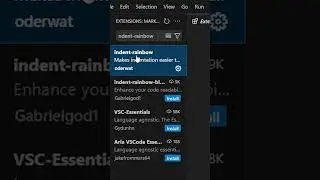 Indent-Rainbow, best indentation extension for Visual Studio Code  