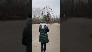 Припять. Парк аттракцион который так и не открылся ☢️#shorts #chernobyl #prypiat #чзо #travel