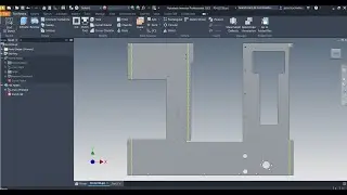 Inventor - Create a Flat Pattern from a Composite Surface Model