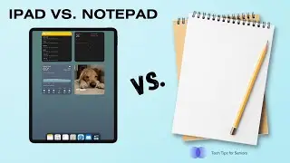 Tech Tips for Seniors: iPad vs Notepad!